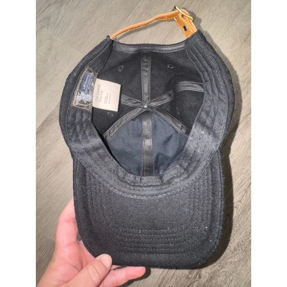 Lift Down Wool Cap Black